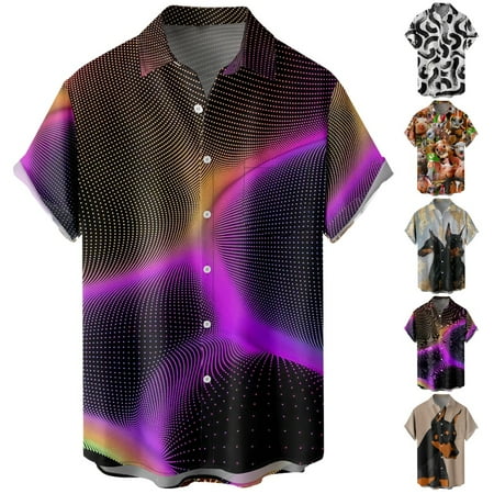 Plus Size Button Up Hawaiian Shirts with Breast Pocket Breathable Clothing Regular & Big Man Sizes
Plus Size Button Up Hawaiian Shirts with Breast Pocket Breathable Clothing Regular & Big Man Sizes