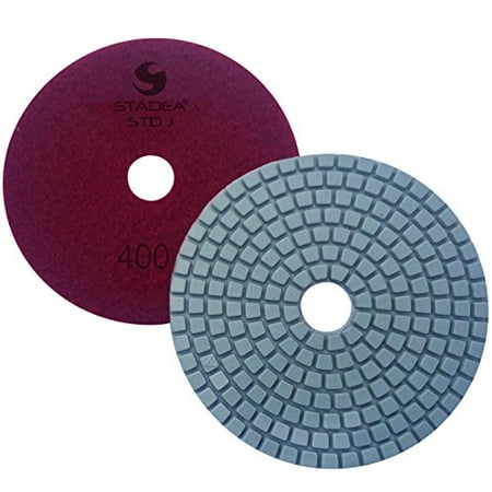 Stadea PPW106D Diamond Polishing Pads 4 For Concrete Terrazzo Stone Marble Granite Countertop Floor Wet Polishing Grit 400
Stadea PPW106D Diamond Polishing Pads 4 For Concrete Terrazzo Stone Marble Granite Countertop Floor Wet Polishing Grit 400