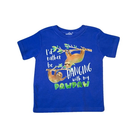 Inktastic Id Rather Be Hanging with my Pawpaw- Cute Sloths Gift Toddler Boy or Toddler Girl T-Shirt
Inktastic Id Rather Be Hanging with my Pawpaw- Cute Sloths Gift Toddler Boy or Toddler Girl T-Shirt
