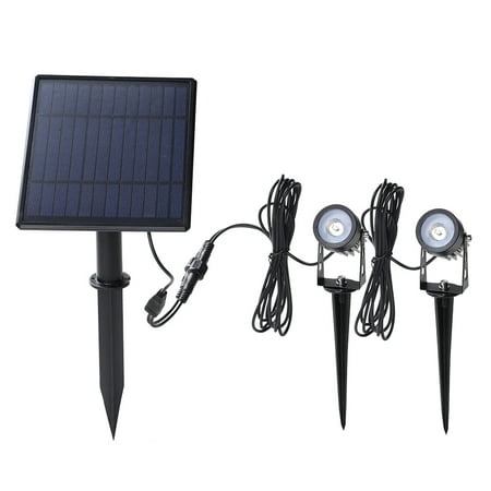 Tomshine 2W Dual Solar Powered Spotlights 130LM 2-IN-1 Water Resistant Outdoor Landscape Lawn Lamp Adjustable Hanging Light Auto On / Off for Outdoor Yard Garden Tree 9.8ft Cable Lenght Warm White
Tomshine 2W Dual Solar Powered Spotlights 130LM 2-IN-1 Water Resistant Outdoor Landscape Lawn Lamp Adjustable Hanging Light Auto On / Off for Outdoor Yard Garden Tree 9.8ft Cable Lenght Warm White