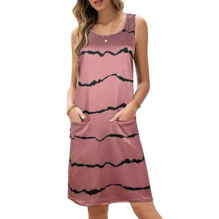 Lumento Plus Size Striped Nightgown Dress Women Sleeveless Pajama Night Dress Soft Sleepdress Short Nightshirt Tank Nightdress Sleeveless Sleepwear Size S-5XL
Lumento Plus Size Striped Nightgown Dress Women Sleeveless Pajama Night Dress Soft Sleepdress Short Nightshirt Tank Nightdress Sleeveless Sleepwear Size S-5XL