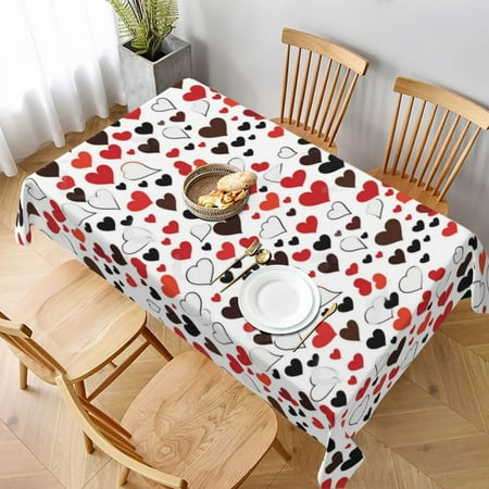 Tablecloth - High Quality Water Repellent Stain Resistant love black and red
Tablecloth - High Quality Water Repellent Stain Resistant love black and red