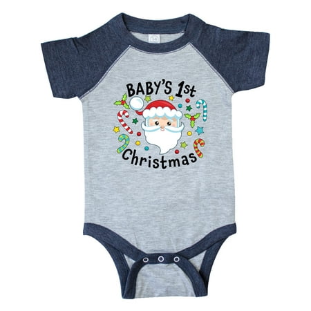 Inktastic Baby s 1st Christmas Santa with Candy Canes Gift Baby Boy or Baby Girl Bodysuit
Inktastic Baby s 1st Christmas Santa with Candy Canes Gift Baby Boy or Baby Girl Bodysuit