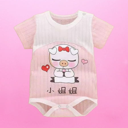 Newborn Infant Clothes Short Sleeve Bodysuit Jumpsuit One Piece Breathable Outfit For Baby New
Newborn Infant Clothes Short Sleeve Bodysuit Jumpsuit One Piece Breathable Outfit For Baby New