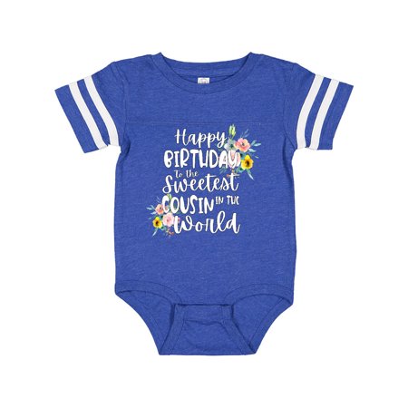 Inktastic Happy Birthday To The Sweetest Cousin In The World Gift Baby Girl Bodysuit
Inktastic Happy Birthday To The Sweetest Cousin In The World Gift Baby Girl Bodysuit