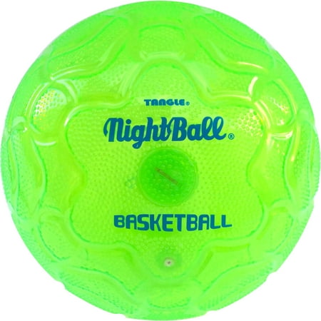 Tangle 12857 NightBall Basketball, Electric Green