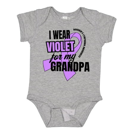 Inktastic I Wear Violet for My Grandpa Hodgkins Lymphoma Awareness Gift Baby Boy or Baby Girl Bodysuit
Inktastic I Wear Violet for My Grandpa Hodgkins Lymphoma Awareness Gift Baby Boy or Baby Girl Bodysuit