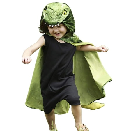 Huakaishijie Halloween Dinosaur Dragon Cloak for Boy Girls Dress Up Cosplay Cape
Huakaishijie Halloween Dinosaur Dragon Cloak for Boy Girls Dress Up Cosplay Cape