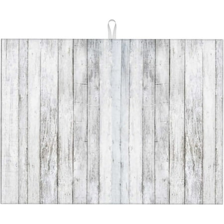 White Wood Dish Drying Mat For Kitchen Counter Microfiber Mats Absorbent Dish Drainer Super Absorbent Large Dish Drying Pad 18x24 Inch
White Wood Dish Drying Mat For Kitchen Counter Microfiber Mats Absorbent Dish Drainer Super Absorbent Large Dish Drying Pad 18x24 Inch