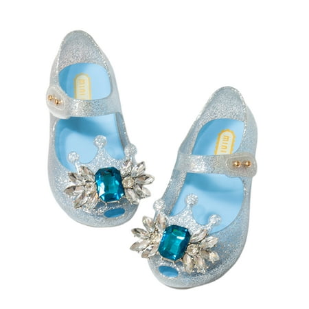 Sanviglor Girl s Mary Jane Sandals Crystal Dress Sandal Summer Jelly Shoes Wedding Lightweight Casual Flats Rhinestone Beach Light Blue 11C
Sanviglor Girl s Mary Jane Sandals Crystal Dress Sandal Summer Jelly Shoes Wedding Lightweight Casual Flats Rhinestone Beach Light Blue 11C