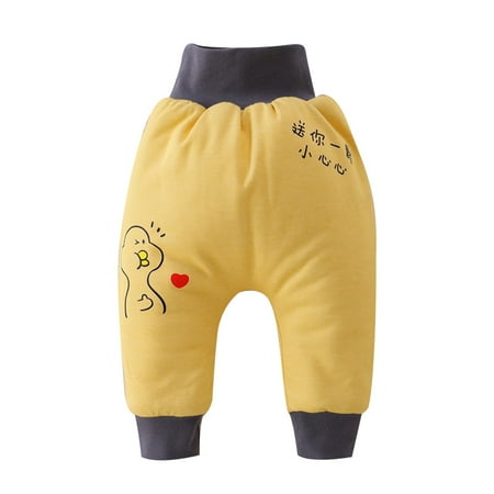 ZHUASHUM Kid Pants For Boys Girls Cotton Pants High Waist Thermal Pants Thick Cotton Cartoon Printing Wear New Children Winter Pants Yellow Size:6-12 Months
ZHUASHUM Kid Pants For Boys Girls Cotton Pants High Waist Thermal Pants Thick Cotton Cartoon Printing Wear New Children Winter Pants Yellow Size:6-12 Months
