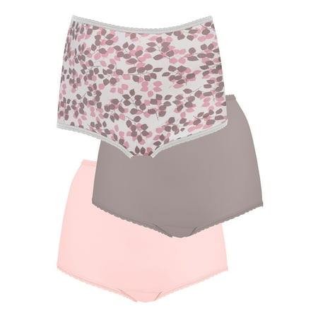 Bali Skimp Skamp® Brief 3-Pack Tender Bud Print/Warm Steel/Tender Pink 9 Women s
Bali Skimp Skamp® Brief 3-Pack Tender Bud Print/Warm Steel/Tender Pink 9 Women s
