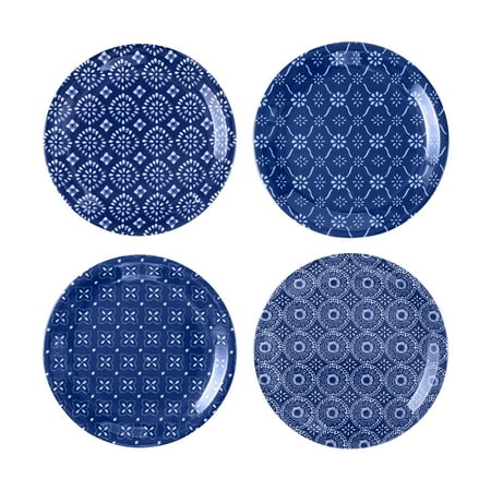 Gourmet Art 4-Piece Indigo Heavyweight and Durable Melamine 6.75 Inch Plate for Indoors Outdoors Use Party and Everyday Use.
Gourmet Art 4-Piece Indigo Heavyweight and Durable Melamine 6.75 Inch Plate for Indoors Outdoors Use Party and Everyday Use.