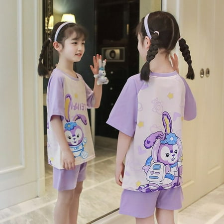 Sanrios Kawaii Hellokittys Cinnamoroll Summer Boys Girl Pajamas Suit Children All Cotton Short Sleeve Round Neck Leisure Wear
Sanrios Kawaii Hellokittys Cinnamoroll Summer Boys Girl Pajamas Suit Children All Cotton Short Sleeve Round Neck Leisure Wear