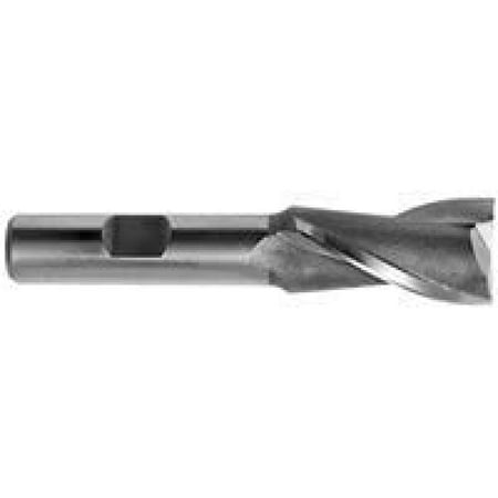 1-3/8 x 3/4 Shank 2F HSS Single End Mill