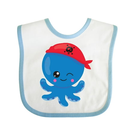 Inktastic Pirate Octopus Blue Octopus With Red Pirate Hat Gift Baby Boy or Baby Girl Bib
Inktastic Pirate Octopus Blue Octopus With Red Pirate Hat Gift Baby Boy or Baby Girl Bib