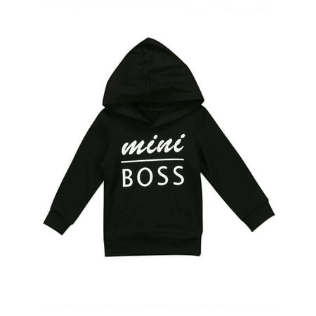 Sunisery Autumn Toddler Baby Boy Girls Hoodies Pullover Letter Printed Casual Sweatshirt Black 6-12 Months
Sunisery Autumn Toddler Baby Boy Girls Hoodies Pullover Letter Printed Casual Sweatshirt Black 6-12 Months