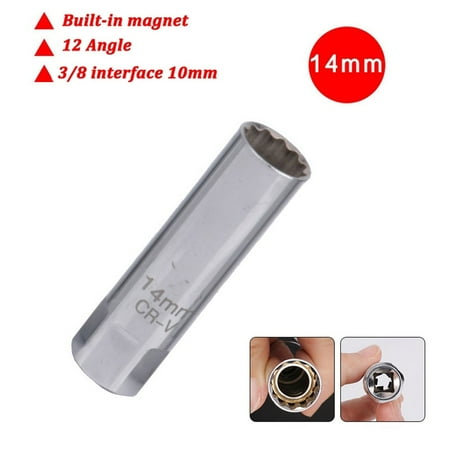 3/8-Inch 12 Point Remover Wrench Tool Spark Plug Socket Wrench Thin Wall Removal
3/8-Inch 12 Point Remover Wrench Tool Spark Plug Socket Wrench Thin Wall Removal
