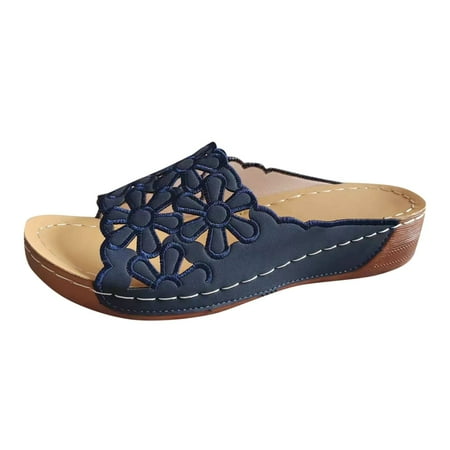 Xboschi Womens House Slippers Women s Summer Fashion Open Toe Hollow Out Flower Sandal Slippers Casual Lightweight Comfortable Outdoor Slippers
Xboschi Womens House Slippers Women s Summer Fashion Open Toe Hollow Out Flower Sandal Slippers Casual Lightweight Comfortable Outdoor Slippers