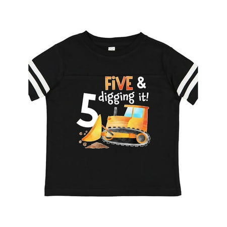 Inktastic Five and Digging It Bulldozer 5th Birthday Gift Toddler Boy or Toddler Girl T-Shirt
Inktastic Five and Digging It Bulldozer 5th Birthday Gift Toddler Boy or Toddler Girl T-Shirt