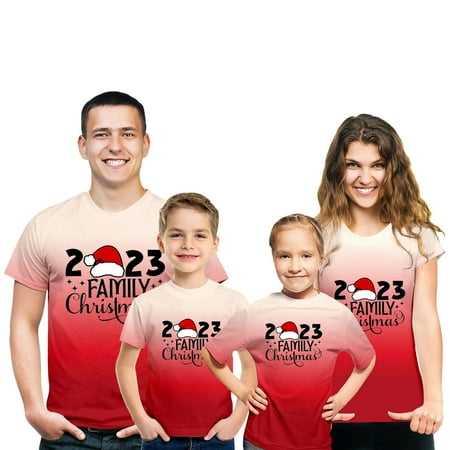 Matching Family Outfits Christmas Set Clothes Printed Short Sleeve Tops T Shirt Set Family Gathering Casual Pajamas Set Red 13 Years - 14 Years
Matching Family Outfits Christmas Set Clothes Printed Short Sleeve Tops T Shirt Set Family Gathering Casual Pajamas Set Red 13 Years - 14 Years