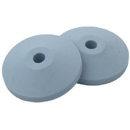 2PC Brass Craft SCB2101 Plumb Shop Beveled Light Blue Faucet Washer 1 1/8 Inch
