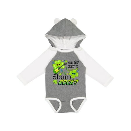 Inktastic Are You Ready to ShamROCK- Fun St. Patrick s Day Gift Baby Boy or Baby Girl Long Sleeve Bodysuit
Inktastic Are You Ready to ShamROCK- Fun St. Patrick s Day Gift Baby Boy or Baby Girl Long Sleeve Bodysuit
