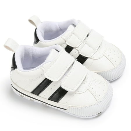 Peyakidsaa Newborn Prewalker Soft Sole Sneakers Non-slip White Pram Shoes Trainers 0-18 Months
Peyakidsaa Newborn Prewalker Soft Sole Sneakers Non-slip White Pram Shoes Trainers 0-18 Months
