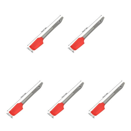 5pcs Silicone Cake Spatula Heat-Resistant Cream Rubber Scraper Non-stick Kitchen Utensil for Mixing Baking Red
5pcs Silicone Cake Spatula Heat-Resistant Cream Rubber Scraper Non-stick Kitchen Utensil for Mixing Baking Red