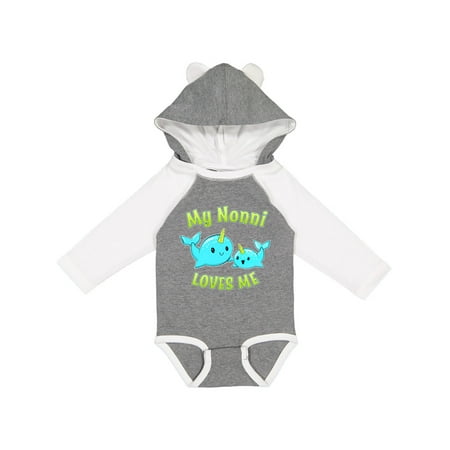 Inktastic My Nonni Loves Me- Cute Narwhal Gift Baby Boy or Baby Girl Long Sleeve Bodysuit
Inktastic My Nonni Loves Me- Cute Narwhal Gift Baby Boy or Baby Girl Long Sleeve Bodysuit