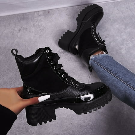 MIASHUI Women s Shoes Fashion Casual Medium Boot Thick Heel Buckle Leather Boots For Women Women Sneakers Shoes Wedges Women Shoes Casual
MIASHUI Women s Shoes Fashion Casual Medium Boot Thick Heel Buckle Leather Boots For Women Women Sneakers Shoes Wedges Women Shoes Casual