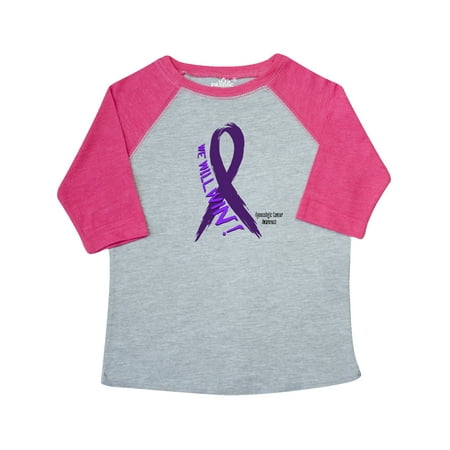 Inktastic We Will Win Against Gynecologic Cancer Ribbon Gift Toddler Boy or Toddler Girl T-Shirt
Inktastic We Will Win Against Gynecologic Cancer Ribbon Gift Toddler Boy or Toddler Girl T-Shirt