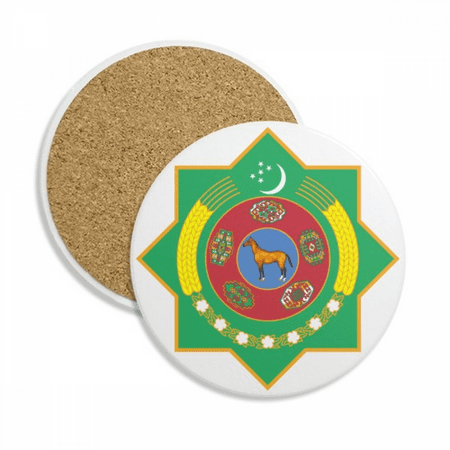 Turkmenistan Asia National Emblem Coaster Cup Mug Tabletop Protection Absorbent Stone
Turkmenistan Asia National Emblem Coaster Cup Mug Tabletop Protection Absorbent Stone