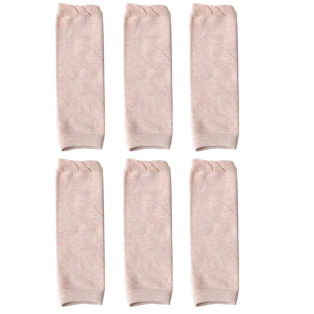 3 pairs of baby knee covers loose cotton leg warmers