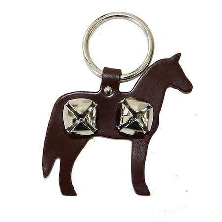Auburn Leather - Pet Bell Hanger - Horse - Brown