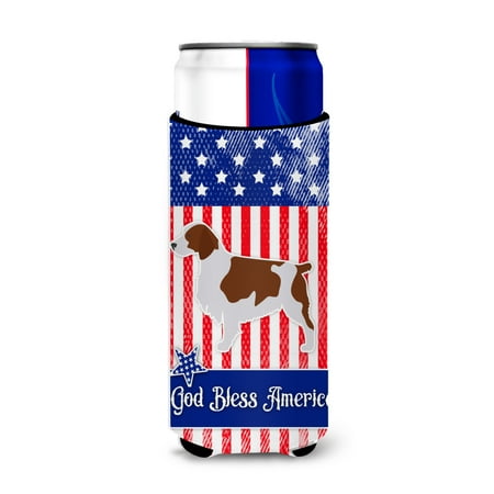 Carolines Treasures BB3300MUK USA Patriotic Welsh Springer Spaniel Michelob Ultra Hugger for slim cans Slim Can
Carolines Treasures BB3300MUK USA Patriotic Welsh Springer Spaniel Michelob Ultra Hugger for slim cans Slim Can