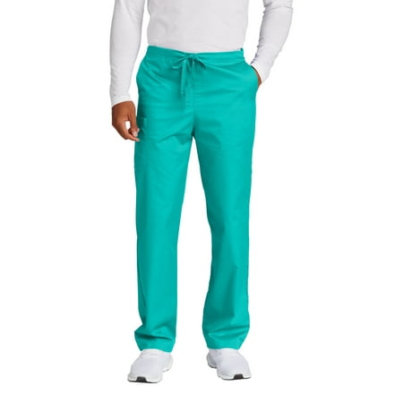 WonderWink Unisex Tall WorkFlex Cargo Pant WW3150T In Teal Blue
