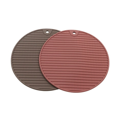 2pcs Silicone Table Placemats Heat Insulation Coaster Anti-slip Placemat Tableware Pot Mat (Coffee Brown Grey)
2pcs Silicone Table Placemats Heat Insulation Coaster Anti-slip Placemat Tableware Pot Mat (Coffee Brown Grey)