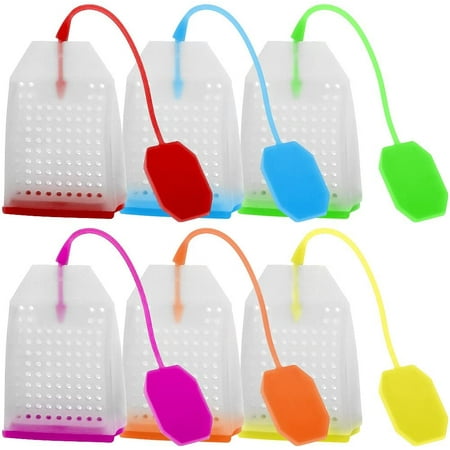 6 Pack Silicone Tea Infuser Reusable Safe Loose Leaf Tea Bags Strainer Filter with Six Colors
6 Pack Silicone Tea Infuser Reusable Safe Loose Leaf Tea Bags Strainer Filter with Six Colors