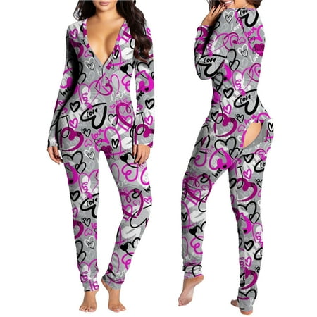ZHAGHMIN Pink Outfits For Women Sleepwear Functional Day Buttoned Valentine S Women S Jumpsuit Button Print Adults Women S Jumpsuit Long Sleeve Body Romper For Women Lingerie Jumpsuit For
ZHAGHMIN Pink Outfits For Women Sleepwear Functional Day Buttoned Valentine S Women S Jumpsuit Button Print Adults Women S Jumpsuit Long Sleeve Body Romper For Women Lingerie Jumpsuit For