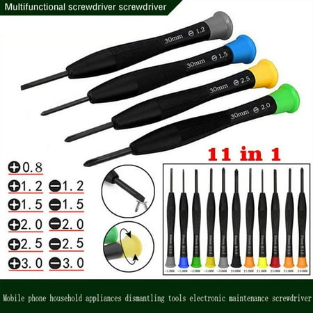 DALX 11pcs Cross Head Screwdriver Set Magnetic Screw Driver Smartphone Repair Tool Set
DALX 11pcs Cross Head Screwdriver Set Magnetic Screw Driver Smartphone Repair Tool Set