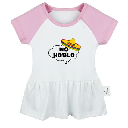 No Habla Funny Dresses For Baby Newborn Babies Skirts Infant Princess Dress 0-24M Kids Graphic Clothes (Pink Raglan Dresses 0-6 Months)
No Habla Funny Dresses For Baby Newborn Babies Skirts Infant Princess Dress 0-24M Kids Graphic Clothes (Pink Raglan Dresses 0-6 Months)