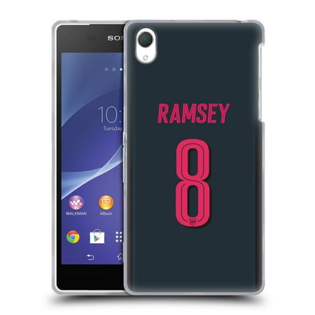 OFFICIAL ARSENAL FC 2017/18 PLAYERS THIRD KIT 2 SOFT GEL CASE FOR SONY PHONES 2