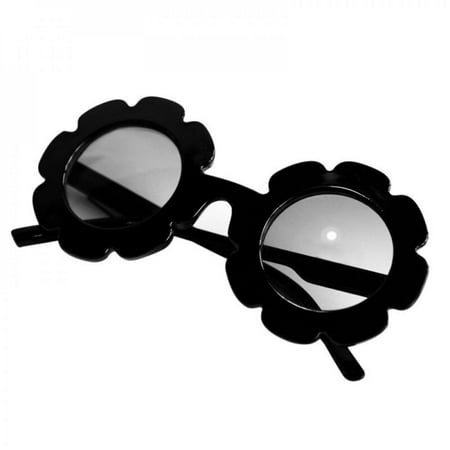 Promotion Clearance Kids Sunglasses Cute Round Sunglasses Flower Shaped Sunglasses for Boys Girls Party Accessories