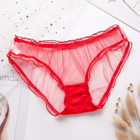 Homenesgenics Womens underwear Packs Bikini Thong Clearance Female Personality Multicolor Transparent Mesh Sexy Lace Lingerie Ladies Panties
Homenesgenics Womens underwear Packs Bikini Thong Clearance Female Personality Multicolor Transparent Mesh Sexy Lace Lingerie Ladies Panties