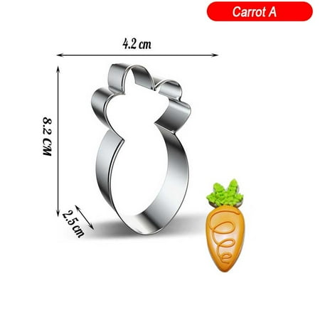 Easter Food Grade Cookie Mold Animal Biscuit Cutter 3D Cartoon Rabbit Molds Baking Tools Party Cupca
Easter Food Grade Cookie Mold Animal Biscuit Cutter 3D Cartoon Rabbit Molds Baking Tools Party Cupca