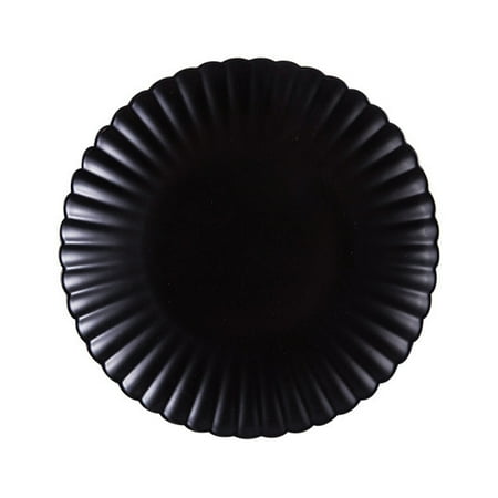 Chrysanthemum Shaped Dishes Plate Ceramics Food Tray Dessert Tray Snack Plate Kitchen Tableware (Black)
Chrysanthemum Shaped Dishes Plate Ceramics Food Tray Dessert Tray Snack Plate Kitchen Tableware (Black)