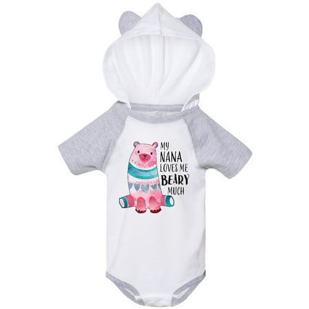 Inktastic My Nana Loves Me Beary Much with Cute Bear Gift Baby Boy or Baby Girl Bodysuit
Inktastic My Nana Loves Me Beary Much with Cute Bear Gift Baby Boy or Baby Girl Bodysuit