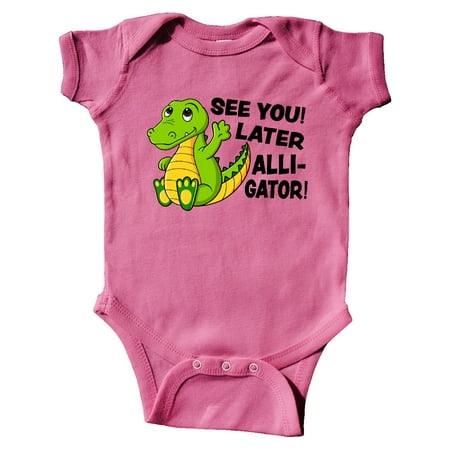 Inktastic See You Later Alligator Gift Baby Boy or Baby Girl Bodysuit
