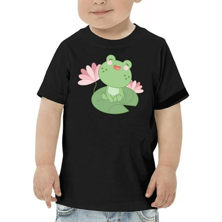 Cute Frog On A Water Lily Leaf T-Shirt Toddler -Image by Shutterstock 4 Toddler
Cute Frog On A Water Lily Leaf T-Shirt Toddler -Image by Shutterstock 4 Toddler